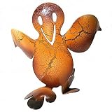Produkt-Bild: 3D DEKO VOGEL METALL HANDARBEIT WETTERFEST BRAUN
