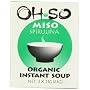 Source Food Organic Miso Spirulin Soup 63 g (Pack &hellip by Source Foods
