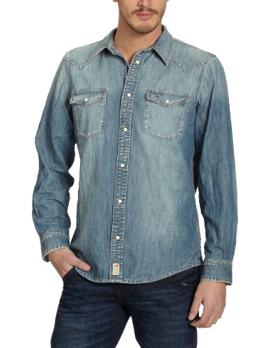 MUSTANG Jeans Herren Freizeithemd Slim Fit 4404-5593 