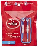 Colgate Wisp Mini-Brush with Freshening Bead, Peppermint, 16-Count