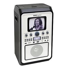 Singing Machine SMD-570 Ultimate MP3 and CDG Recording Karaoke System with Monitor, SD and USB Slots - SMD-570