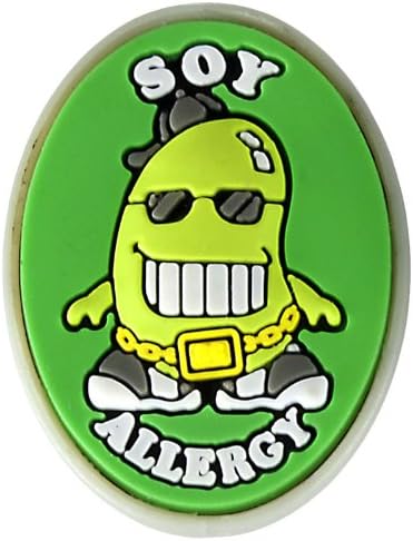 AllerMates Soy Allergy Charm for Multi-Allergy Wristband: Soy Cool