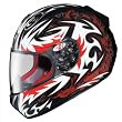 Joe Rocket RKT-201 Abyss Full Face Motorcycle Helmet MC-1 Black/Red/White Extra Large XL 122-915