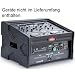 SKB DJ Shuttle: Roto-Mold Shell, 8U Slant Top Rack, 4U Front Rack, Wood-Reinforced, Soft Nylon Cover