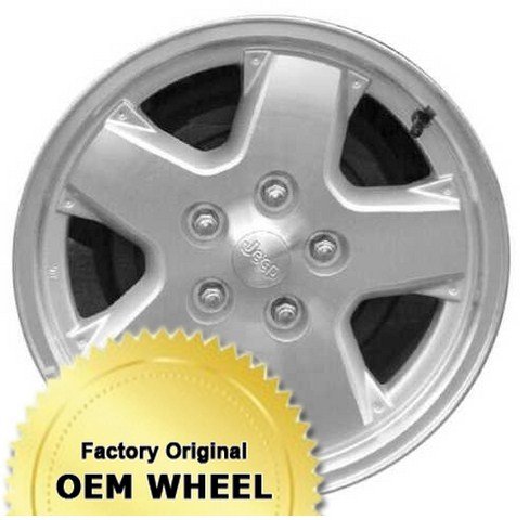 JEEP LIBERTY 16X7 5 SPOKE Factory Oem Wheel Rim- MACHINED FACE GREY - Remanufactured
JEEP LIBERTY 16X7 5 SPOKE Factory Oem Wheel Rim- MACHINED FACE GREY - Remanufactured