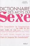 DICTIONNAIRE DES MOTS DU SEXE