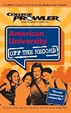 American University - College Prowler Guide (College Prowler: American University Off the Record)