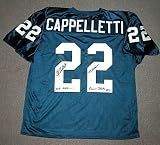 John Cappelletti Autographed/Hand Signed Penn State Home Jersey Inscribed We Are... Penn State & 73
