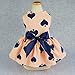 Fitwarm Sweetie Ribbon Pet Clothes Dog Dress Vest Shirts Sundress, Large