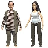 Lost Ben Linus and Kate Austen 8-Inch Action Figures