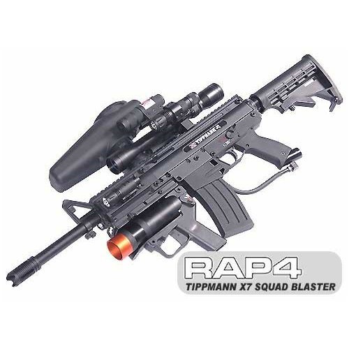 Tippmann X7 Squad Blaster Kit with Paintball Marker Set