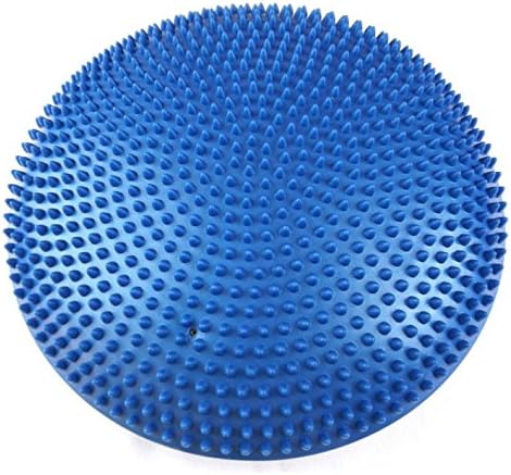 Anna Toys 33cm Inflated Stability Wobble Cushion / Exercise Fitness Core Balance Disc (Blue)
