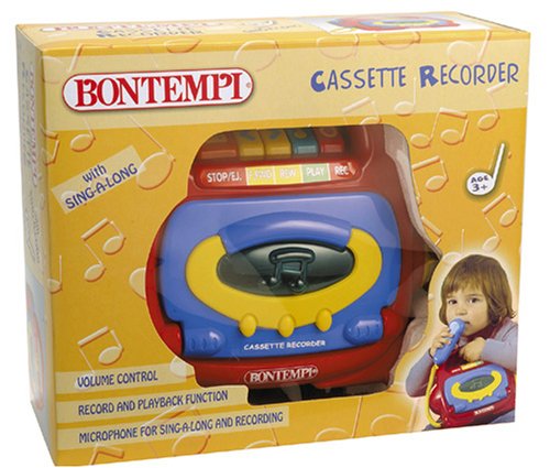 Bontempi Cassette Recorder with Singalong Microphone