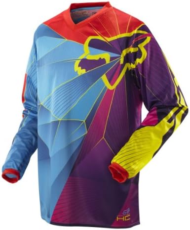 Fox Racing HC Radeon Youth Boys Motocross Motorcycle Jerseys - Blue / Small