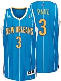 NBA Youth New Orleans Hornets Chris Paul Swingman Road Jersey (Creole Blue, Small)