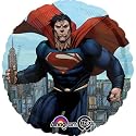 Superman Metropolis Flying Action Superhero 17" Mylar Foil Party Balloon