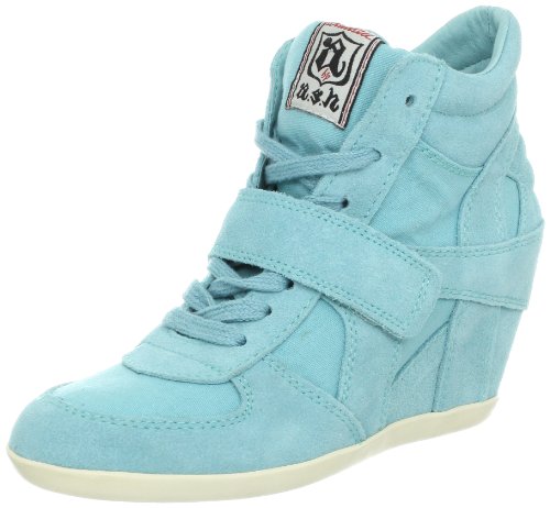 Ash Women's Bowie Fashion Sneaker,Turquoise,38 EU/8 M US