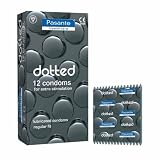 Pasante Healthcare DOTTED CONDOMS (Pack of 12) - dotted texture for extra stimulation