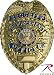 1916 DELUXE GOLD ''SECURITY OFFICER'' BADGE
