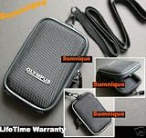 Semi-Soft Camera Case For Olympus 720SW/725SW/725/720 SW/1000/750/740/730/700/810 (Black)
