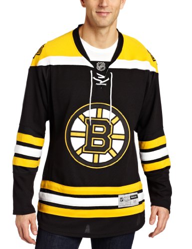 NHL Bruins RBK Premier Alternate Jersey (Black, XX-Large)