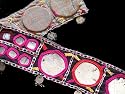 RARE KUCHI TRIBAL BANJARA TEXTILE TRIM BELLY DANCE BELT