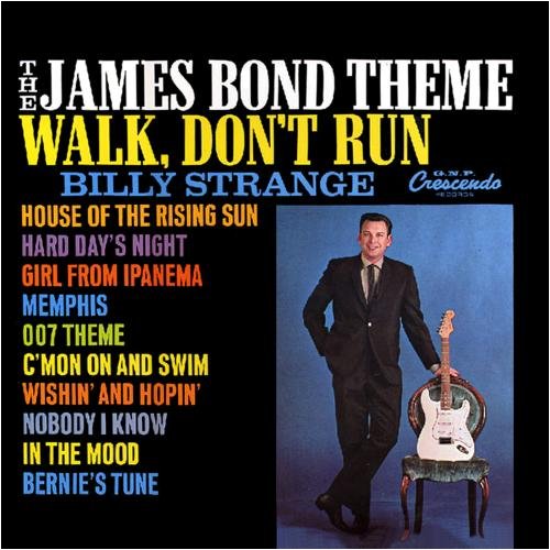 Original album cover of The James Bond Theme / Walk, Don't Run, '64 by James Bond themes