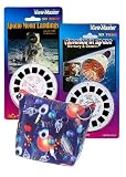 ViewMaster 3D Space Exploration - Storage Case - Moon Landing, Gemini, & Mercury 3D Images - 6 Reels