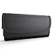 CellBee Galaxy S6/S6 Edge Holster Premium Canvas Nylon Heavy Duty Pouch Carrying Case with Stainless Belt Clip/Belt Loops/Credit Card Slot(Velcro Flap Closure Perfect Fits with any Cases: OTTE)
