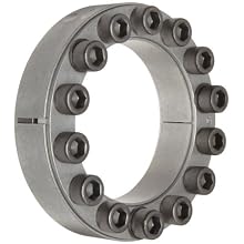 Lovejoy 1450 Series Shaft Locking Device, Metric, 45 mm shaft diameter x 75mm outer diameter of shaft locking device, 1253 ft-lb Maximum Transmissible Torque