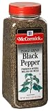 McCormick Pepper, Black Table Ground, 18-Ounce Units (Pack of 2)