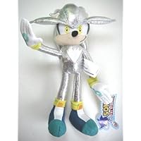 Sega Sonic the Hedgehog Plush Series - Metal Sonic in Silver 9in