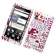 Motorola DROID 2 A955 (Verizon) Snap On Protector Hard Case "Love Love Love" Design