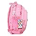 Eshops Flowers Pattern Primary School Bookbag Girls Backpack Book Bags Rose Red