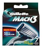 Gillette MACH3 Systemklingen 6er + GRATIS ProGlide Power Klinge inkl. Adapter