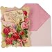 Set of 3Glitter Punch Studio Diecut (die cut) Valentines' Day cards