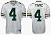 Brett Favre Green Bay Packers #4 Authentic Reebok NFL Football Jersey (White)