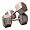85 lb. Hex Dumbbell Pair