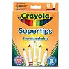 Crayola Supertips Washable - Pack of 12