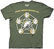 Chuck Norris Defeats All Mens T-shirt