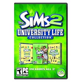 The Sims 2 University Life Collection by Electronic Arts