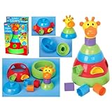 Jerry the Giraffe Shape Sorter and Stacker