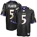 Joe Flacco Baltimore Ravens Black NFL Replica Jersey