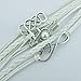 BESSKY Women's Infinity LOVE Heart Eiffel Tower Friendship Leather Charm Bracelet