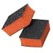 For Pro Pre-Cut Mini Block 100/180 Grit, Black on Orange, 128 Count