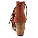 Toms Lunata Bootie Women Round Toe Suede Bootie