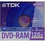 TDK Ͽ����DVD-RAM 2��3��® 10mm���������� 10��ѥå� DVD-RAM120CVKX10