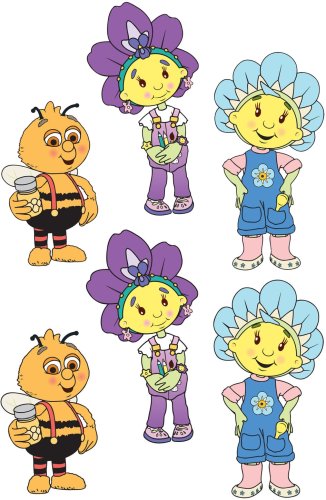 Decofun, Fifi and the Flowertots Stickers, Foam