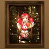 Oklahoma Sooners Window Light Up Player