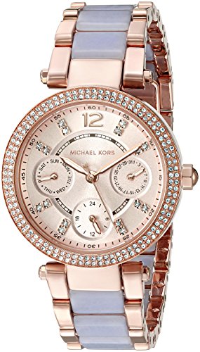Michael Kors Women's Mini Parker Rose Gold-Tone Bracelet Watch (Model: MK6327)